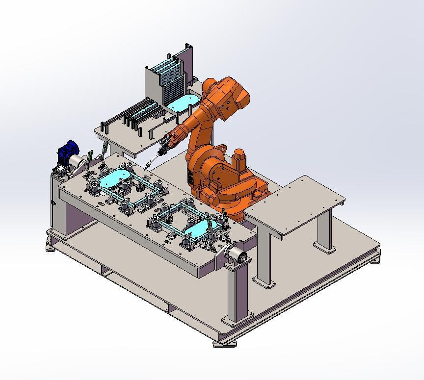 工业机器人焊接及自动控制实训系统